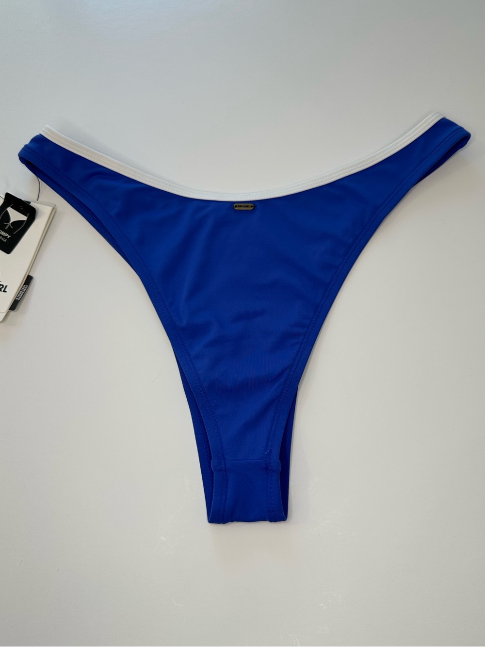 Rip Curl Bikini Bottom Swimsuit Classic Surf Skimp Blue NWT Women’s Size small - Picture 2 of 7